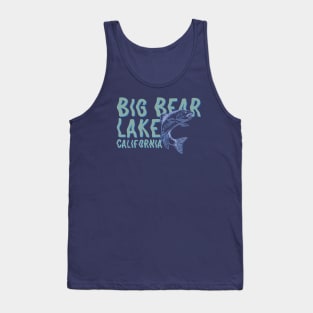 Big bear Lake fishing Tank Top